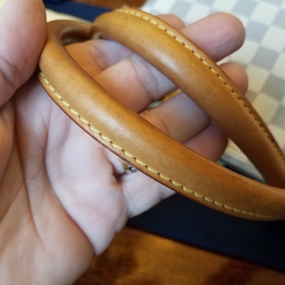 SOLD@! Louis Vuitton Damier Azur Saleya PM Handbag - Picture 10 of 11